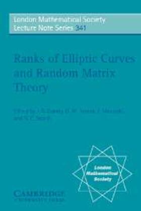Conrey |  Ranks of Elliptic Curves and Random Matrix Theory | eBook | Sack Fachmedien