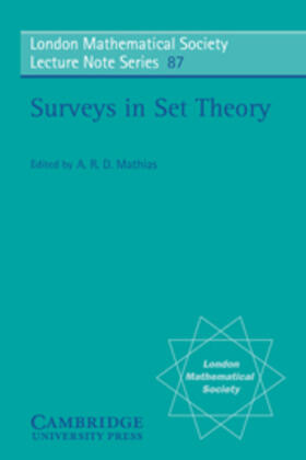 Mathias |  Surveys in Set Theory | eBook | Sack Fachmedien