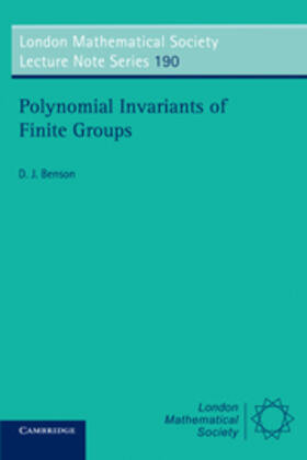 Benson |  Polynomial Invariants of Finite Groups | eBook | Sack Fachmedien