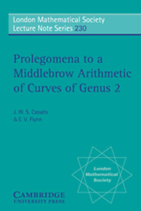Cassels |  Prolegomena to a Middlebrow Arithmetic of Curves of Genus 2 | eBook | Sack Fachmedien
