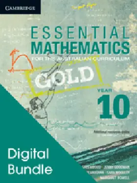 Greenwood / Woolley / Vaughan |  Essential Mathematics Gold for the Australian Curriculum Year 10 Digital and Cambridge HOTmaths | Sonstiges |  Sack Fachmedien