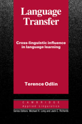 Odlin |  Language Transfer | eBook | Sack Fachmedien