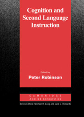 Robinson |  Cognition and Second Language Instruction | eBook | Sack Fachmedien