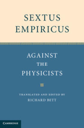 Bett |  Sextus Empiricus | eBook | Sack Fachmedien