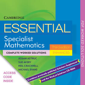 Evans / Cracknell / Astruc | Essential Specialist Mathematics Enhanced TIN-CP Worked Solutions | Sonstiges | sack.de