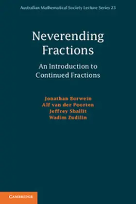 Borwein / van der Poorten / Shallit |  Neverending Fractions | eBook | Sack Fachmedien