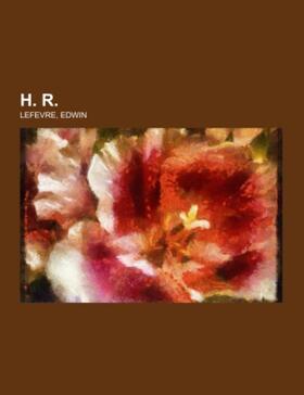 Lefevre |  H. R | Buch |  Sack Fachmedien