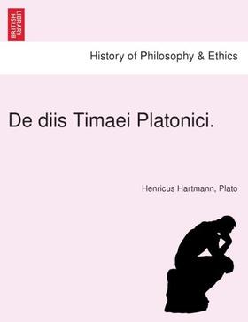 Hartmann |  De diis Timaei Platonici. | Buch |  Sack Fachmedien