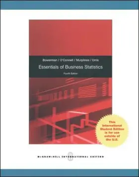 Bowerman |  Essentials of Business Statistics | Buch |  Sack Fachmedien