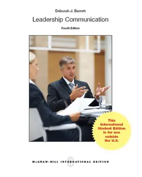 Barrett |  Leadership Communication (Int'l Ed) | Buch |  Sack Fachmedien