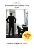 DesJardins |  An Introduction to Business Ethics (Int'l Ed) | Buch |  Sack Fachmedien