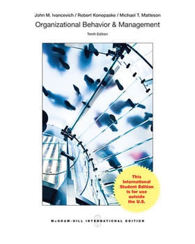 Ivancevich / Konopaske / Matteson |  Organizational Behavior and Management | Buch |  Sack Fachmedien