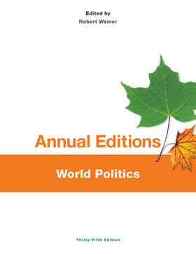 Weiner |  Annual Editions: World Politics, 35/E | Buch |  Sack Fachmedien