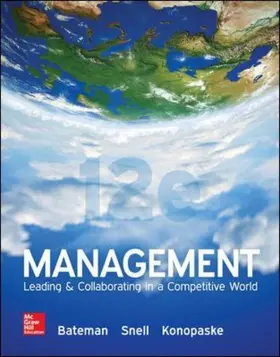 Snell / Bateman / Konopaske |  Management: Leading & Collaborating in a Competitive World | Buch |  Sack Fachmedien