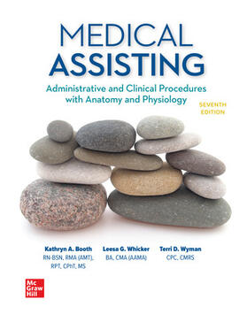 Booth / Whicker / Wyman | Medical Assisting: Administrative and Clinical Procedures | Buch | 978-1-259-60854-4 | sack.de