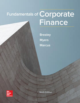 Brealey / Myers / Marcus | FUNDAMENTALS OF CORPORATE FINA | Buch | 978-1-259-72261-5 | sack.de