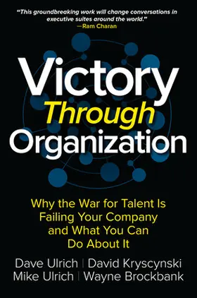 Ulrich / Kryscynski / Brockbank |  VICTORY THROUGH ORGANIZATION | Buch |  Sack Fachmedien