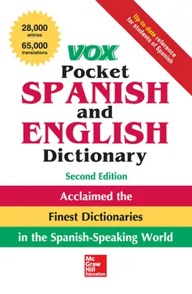 Vox |  Vox Pocket Spanish and English Dictionary, 2nd Edition | Buch |  Sack Fachmedien
