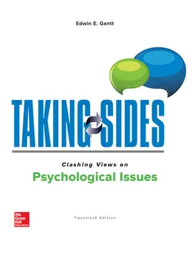Gantt |  Taking Sides: Clashing Views on Psychological Issues | Buch |  Sack Fachmedien