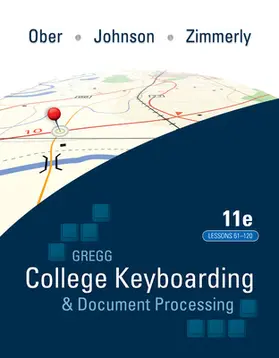 Ober / Johnson / Zimmerly |  Gregg College Keyboarding & Document Processing (Gdp11) Microsoft Word 2016 Manual Kit 2 | Sonstiges |  Sack Fachmedien