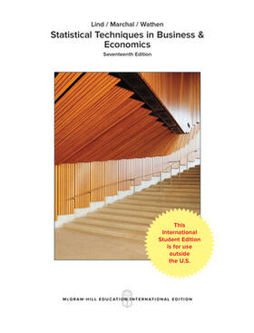 Lind / Marchal / Wathen | Statistical Techniques in Business and Economics | Buch | 978-1-259-92180-3 | sack.de