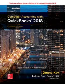 Kay |  ISE Computer Accounting with QuickBooks 2018 | Buch |  Sack Fachmedien