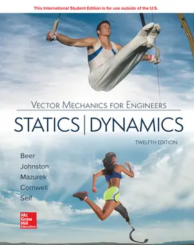 Beer / Johnston / Mazurek |  ISE Vector Mechanics for Engineers: Statics and Dynamics | Buch |  Sack Fachmedien