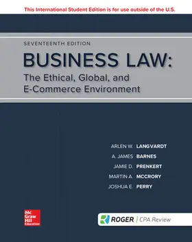 Langvardt / Barnes / Prenkert | ISE Business Law | Buch | 978-1-260-09180-9 | sack.de
