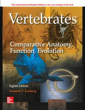 Kardong |  ISE Vertebrates: Comparative Anatomy, Function, Evolution | Buch |  Sack Fachmedien