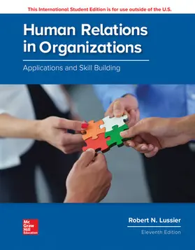 Lussier |  ISE Human Relations in Organizations: Applications and Skill Building | Buch |  Sack Fachmedien