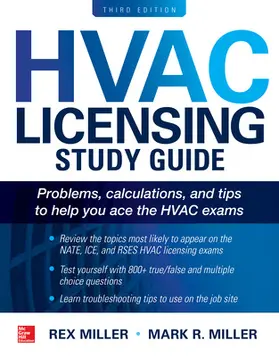 Miller |  HVAC Licensing Study Guide, Third Edition | Buch |  Sack Fachmedien