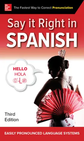EPLS |  SAY IT RIGHT IN SPANISH 3E | Buch |  Sack Fachmedien