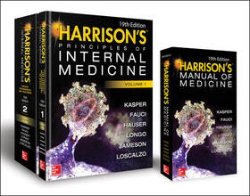 Kasper / Jameson / Hauser | Harrison's Principles of Internal Medicine 19th Edition and Harrison's Manual of Medicine 19th Edition VAL PAK | Medienkombination | sack.de