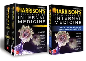 Jameson / Fauci / Kasper |  Harrison's Principles of Internal Medicine 19th EDI Tion and Harrison's Principles of Internal Medicine Self-Assessment and Board Review, 19th Edition | Buch |  Sack Fachmedien