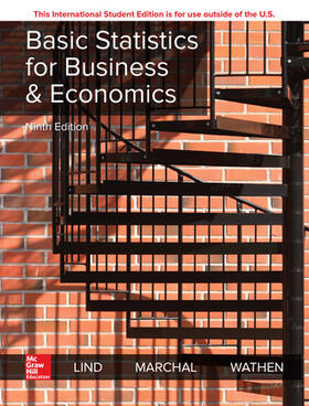 Lind / Marchal / Wathen | ISE Basic Statistics for Business and Economics | Buch | 978-1-260-28785-1 | sack.de