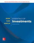 Bodie / Kane / Marcus |  ISE Essentials of Investments | Buch |  Sack Fachmedien