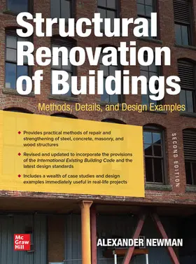 Newman |  Structural Renovation of Buildings: Methods, Details, and Design Examples, Second Edition | Buch |  Sack Fachmedien