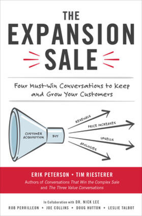 Peterson / Riesterer | The Expansion Sale: Four Must-Win Conversations to Keep and Grow Your Customers | Buch | 978-1-260-46275-3 | sack.de