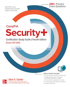 Clarke |  Comptia Security+ Certification Study Guide, Fourth Edition (Exam Sy0-601) | Buch |  Sack Fachmedien
