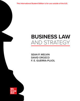 Melvin / Orozco / Guerra-Pujol | ISE Business Law and Strategy | Buch | 978-1-260-54780-1 | sack.de