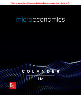 Colander |  ISE Microeconomics | Buch |  Sack Fachmedien
