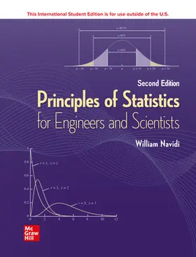 Navidi |  ISE Principles of Statistics for Engineers and Scientists | Buch |  Sack Fachmedien