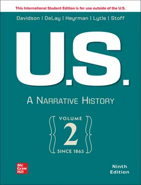 Davidson / DeLay / Heyrman |  ISE US: A Narrative History, Volume 2: Since 1865 | Buch |  Sack Fachmedien
