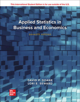Doane / Seward | Applied Statistics in Business and Economics ISE | Buch | 978-1-260-59764-6 | sack.de