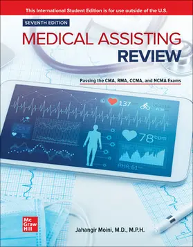 Moini |  ISE Medical Assisting Review: Passing The CMA, RMA, and CCMA Exams | Buch |  Sack Fachmedien