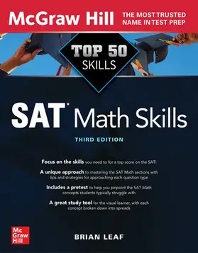 Leaf |  Top 50 SAT Math Skills, Third Edition | Buch |  Sack Fachmedien