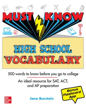 Burstein |  Must Know High School Vocabulary | Buch |  Sack Fachmedien