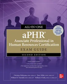 Nishiyama / Willer / Truesdell |  aPHR Associate Professional in Human Resources Certification All-in-One Exam Guide, Second Edition | Buch |  Sack Fachmedien