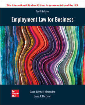Bennett-Alexander / Hartman | Bennett-Alexander, D: Employment Law for Business | Buch | 978-1-264-70466-8 | sack.de