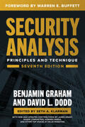 Graham / Dodd / Klarman |  Security Analysis, Seventh Edition: Principles and Techniques | Buch |  Sack Fachmedien